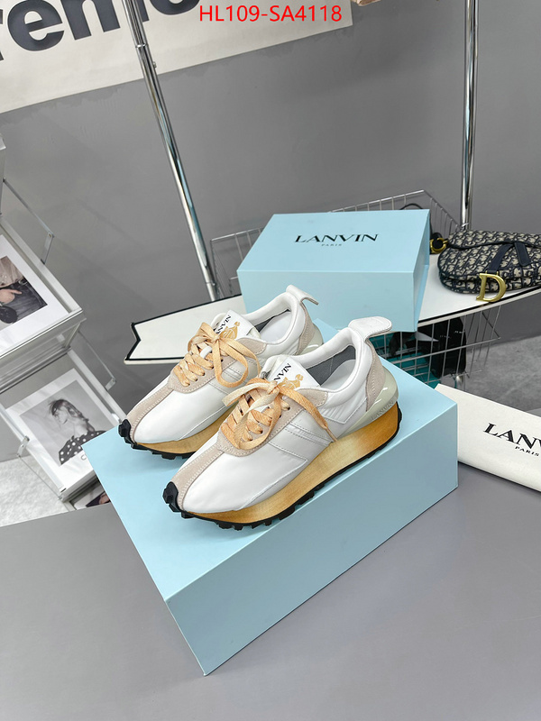 Men Shoes-LANVIN cheap replica ID: SA4118 $: 109USD