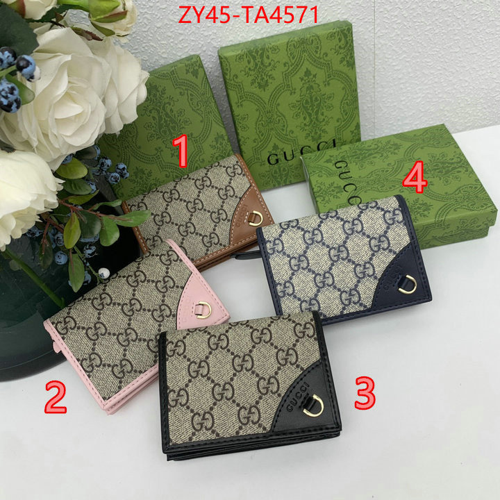 Gucci Bags(4A)-Wallet- 7 star quality designer replica ID: TA4571 $: 45USD,