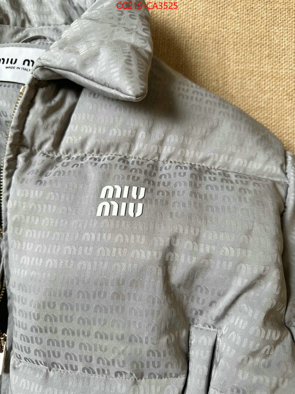 Down jacket Women-Miu Miu 2024 perfect replica designer ID: CA3525 $: 219USD