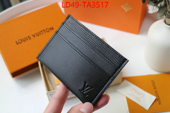 LV Bags(TOP)-Wallet the highest quality fake ID: TA3517 $: 49USD,