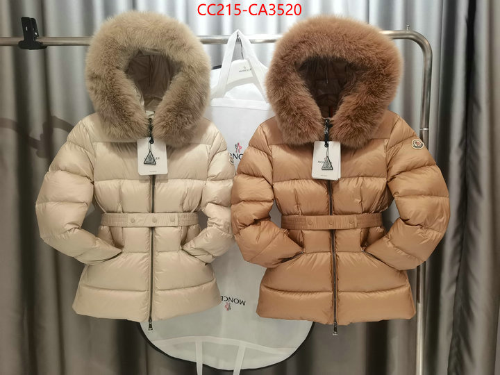 Down jacket Women-Moncler replica best ID: CA3520 $: 215USD