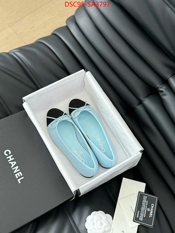 Women Shoes-Chanel we provide top cheap aaaaa ID: SA3797 $: 95USD