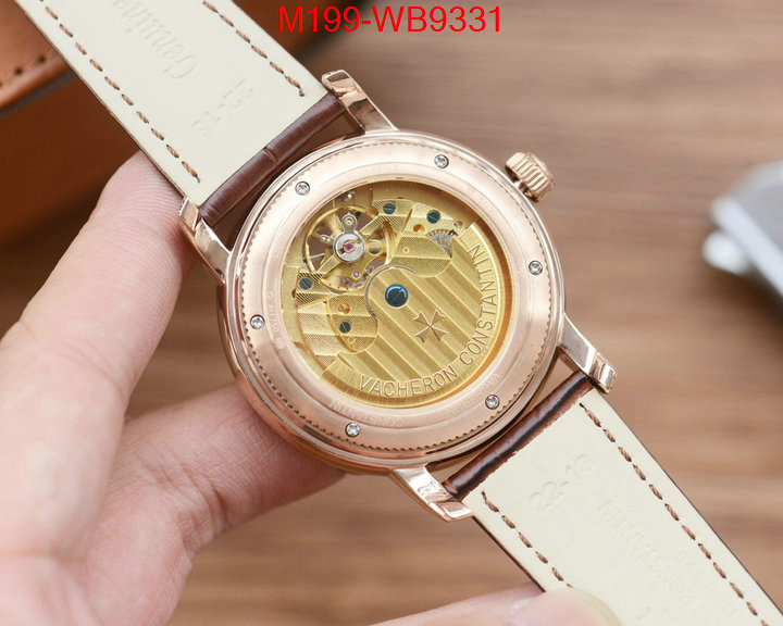 Watch(TOP)-Vacheron Constantin replica every designer ID: WB9331 $: 199USD