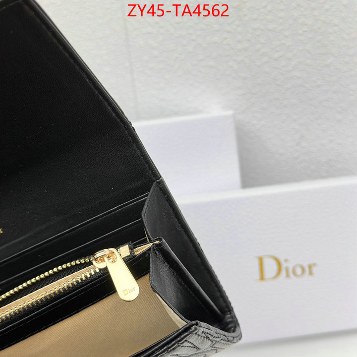 Dior Bags(4A)-Wallet- outlet 1:1 replica ID: TA4562 $: 45USD,