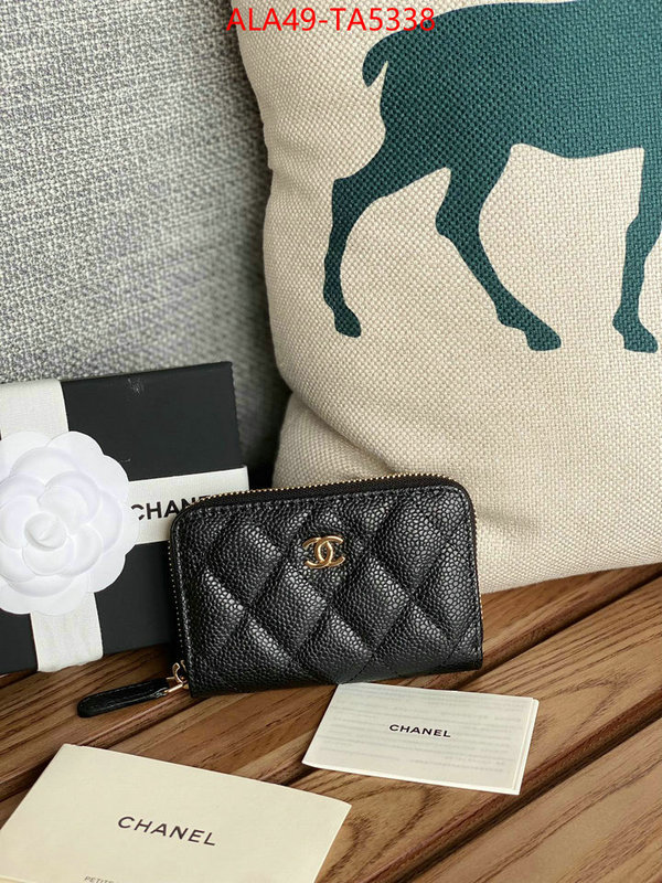 Chanel Bags(TOP)-Wallet- cheap ID: TA5338 $: 49USD,