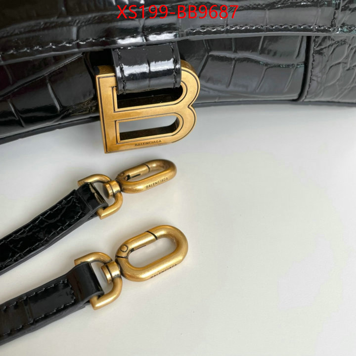 Balenciaga Bags(TOP)-Hourglass- high quality replica designer ID: BB9687 $: 199USD,