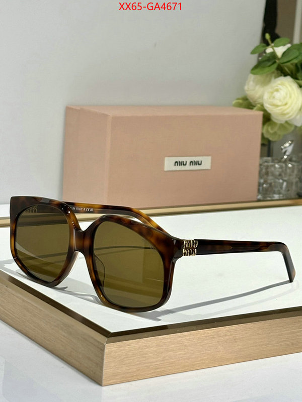 Glasses-Miu Miu online sale ID: GA4671 $: 65USD