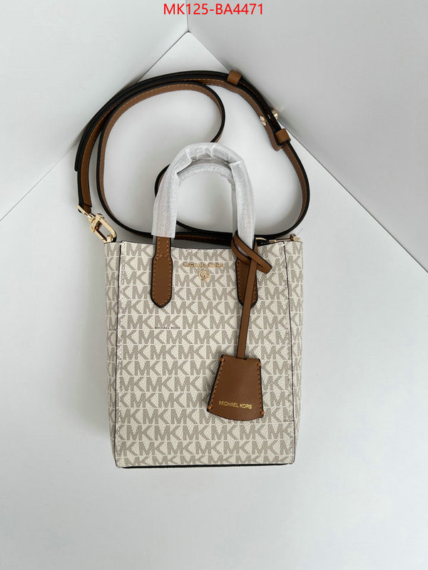 Michael Kors Bags(TOP)-Handbag- best fake ID: BA4471 $: 125USD,