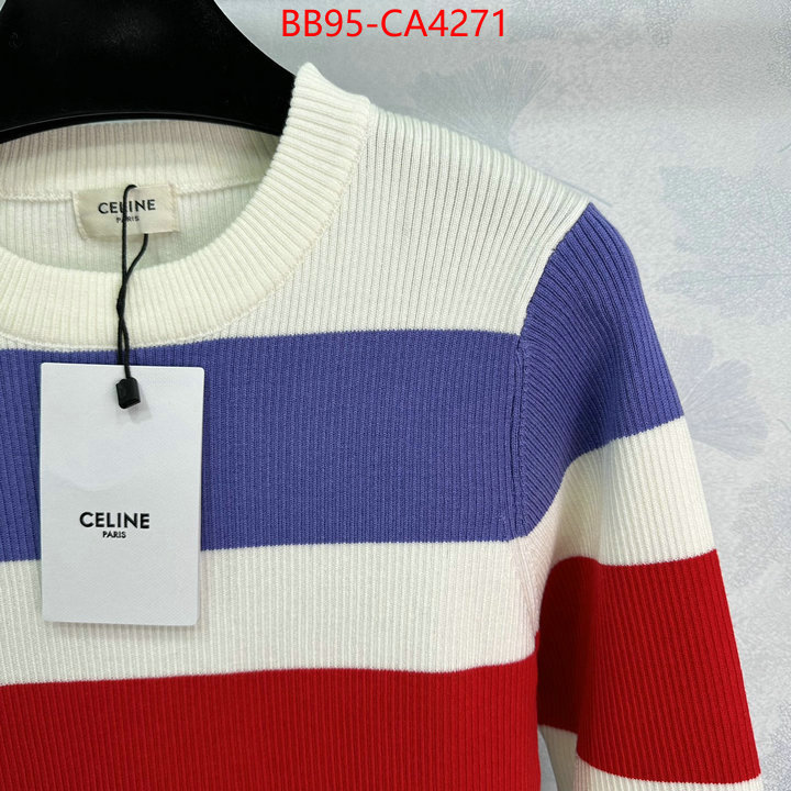 Clothing-Celine the quality replica ID: CA4271 $: 95USD