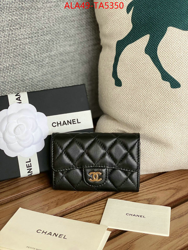 Chanel Bags(TOP)-Wallet- replica best ID: TA5350 $: 49USD,