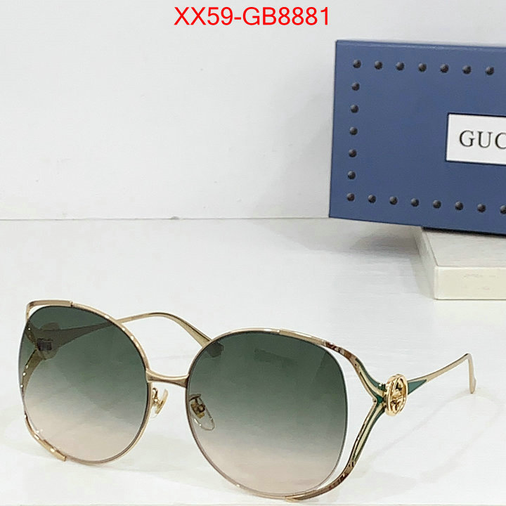 Glasses-Gucci best fake ID: GB8881 $: 59USD