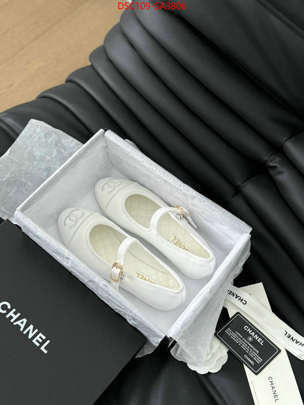 Women Shoes-Chanel high quality aaaaa replica ID: SA3806 $: 109USD