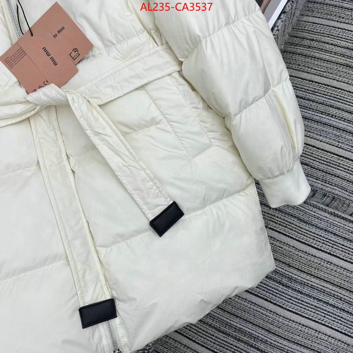 Down jacket Women-Miu Miu designer wholesale replica ID: CA3537 $: 235USD