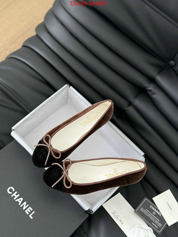 Women Shoes-Chanel what is a counter quality ID: SA3801 $: 95USD