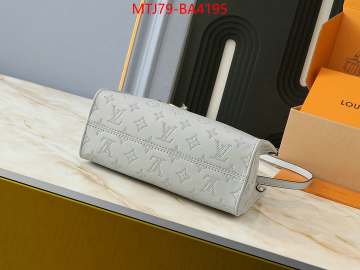 LV Bags(4A)-Handbag Collection- 1:1 replica ID: BA4195 $: 79USD,