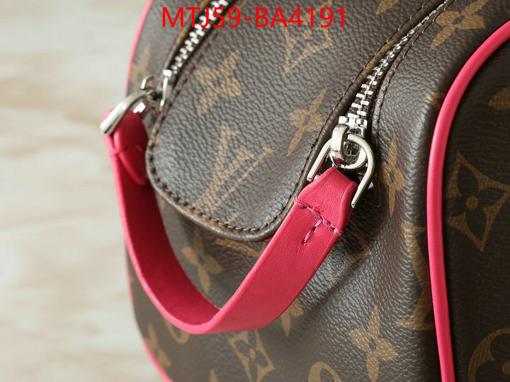 LV Bags(4A)-Vanity Bag- is it illegal to buy ID: BA4191 $: 59USD,