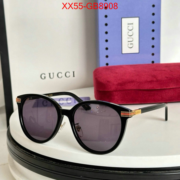 Glasses-Gucci perfect quality ID: GB8908 $: 55USD