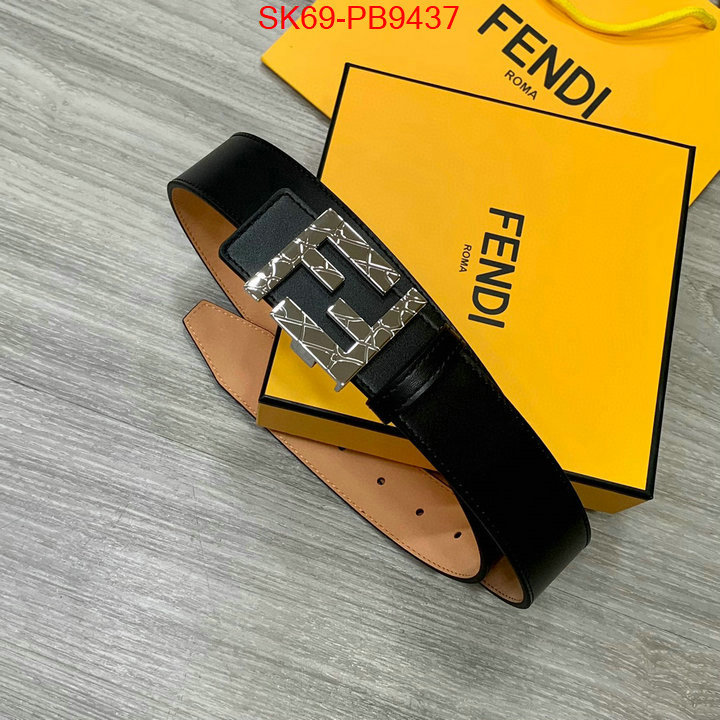 Belts-Fendi new ID: PB9437 $: 69USD