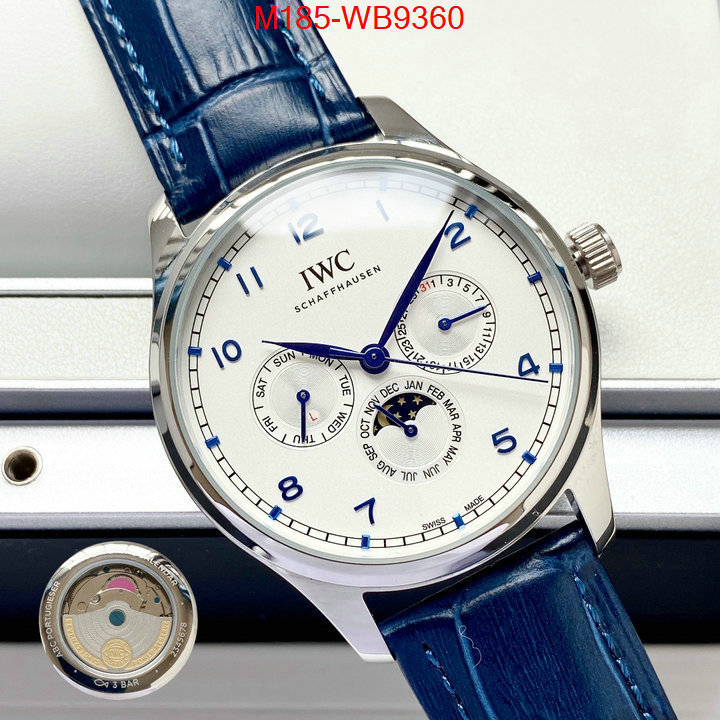 Watch(4A)-IWC 1:1 replica wholesale ID: WB9360 $: 185USD