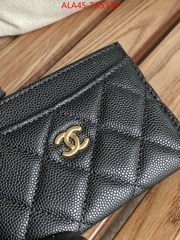 Chanel Bags(TOP)-Wallet- found replica ID: TA5334 $: 45USD,