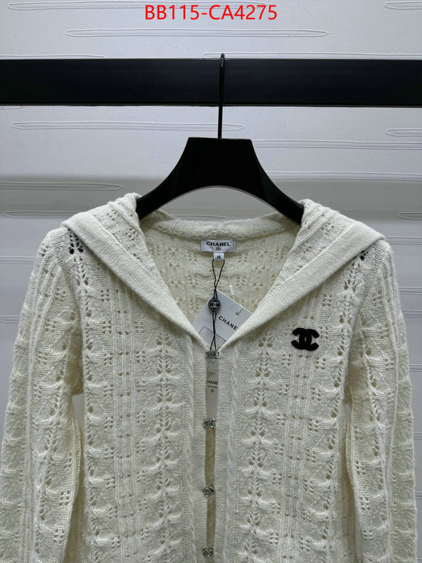 Clothing-Chanel online shop ID: CA4275 $: 115USD