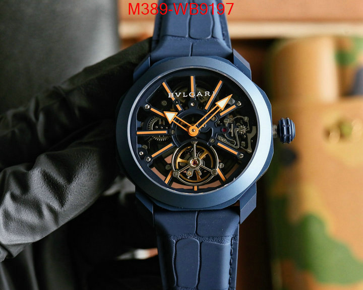 Watch(TOP)-Bvlgari designer fashion replica ID: WB9197 $: 389USD