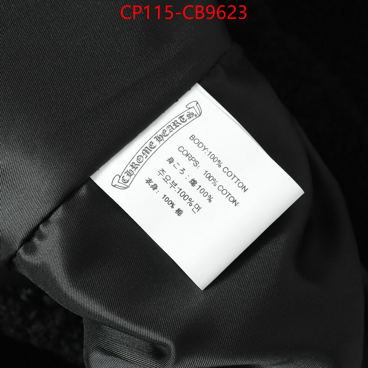 Clothing-Chrome Hearts how to find designer replica ID: CB9623 $: 115USD