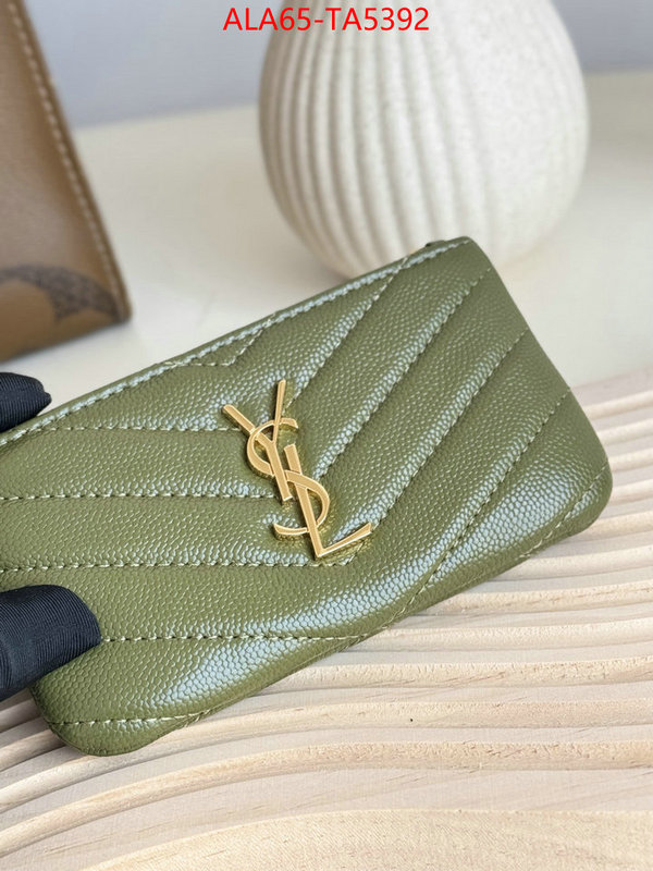 YSL Bags(TOP)-Wallet- 1:1 clone ID: TA5392 $: 65USD,