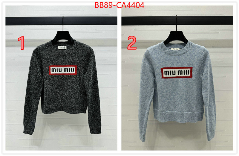 Clothing-MIU MIU customize the best replica ID: CA4404 $: 89USD