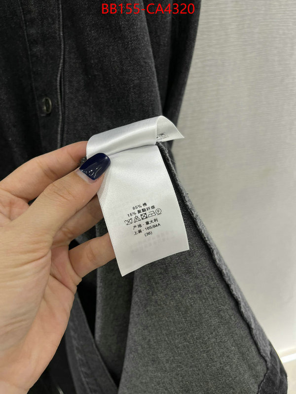 Clothing-Dior top designer replica ID: CA4320 $: 155USD