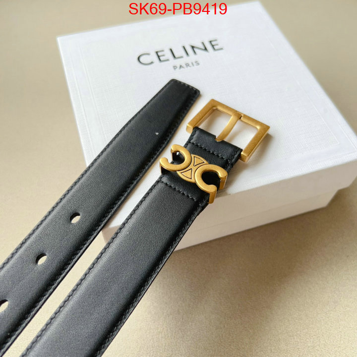 Belts-CELINE what is top quality replica ID: PB9419 $: 69USD