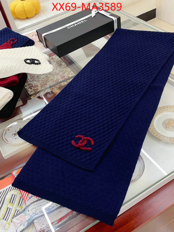 Scarf-Chanel wholesale designer shop ID: MA3589 $: 69USD