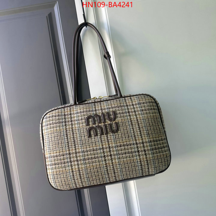 Miu Miu Bags(4A)-Handbag- online shop ID: BA4241 $: 109USD,