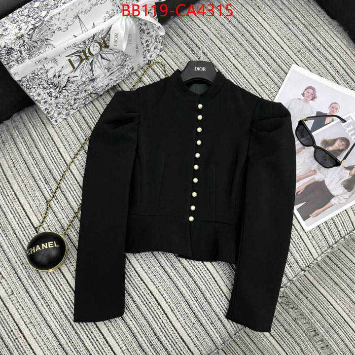 Clothing-Dior where can you buy replica ID: CA4315 $: 119USD