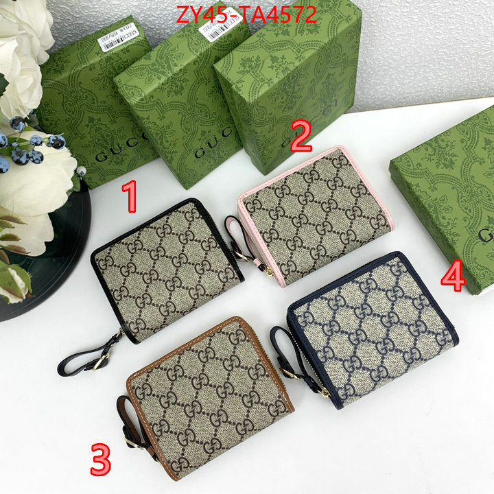 Gucci Bags(4A)-Wallet- aaaaa+ replica ID: TA4572 $: 45USD,