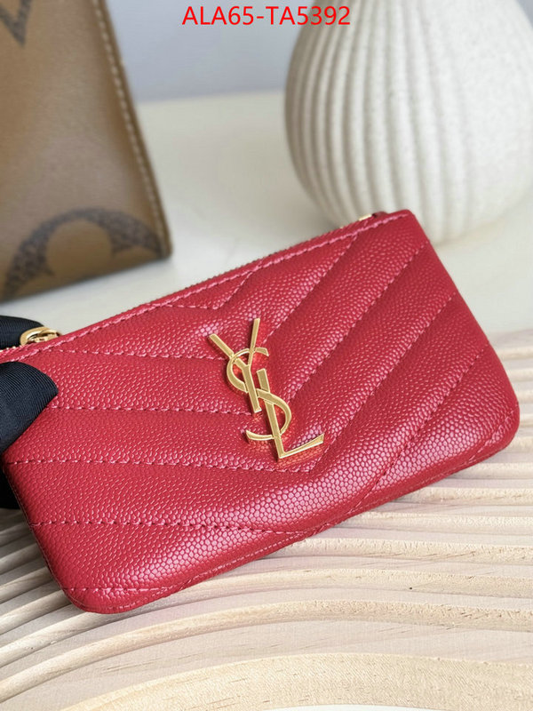 YSL Bags(TOP)-Wallet- 1:1 clone ID: TA5392 $: 65USD,