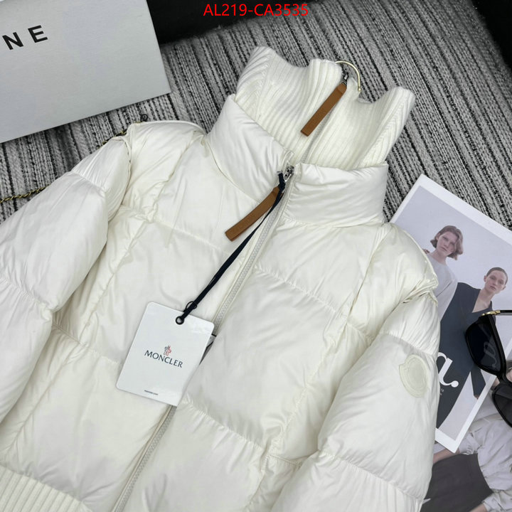 Down jacket Women-Moncler replcia cheap from china ID: CA3535 $: 219USD