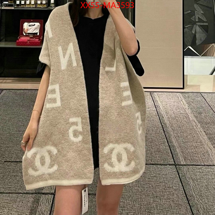 Scarf-Chanel buy cheap ID: MA3593 $: 55USD