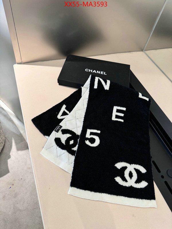 Scarf-Chanel buy cheap ID: MA3593 $: 55USD