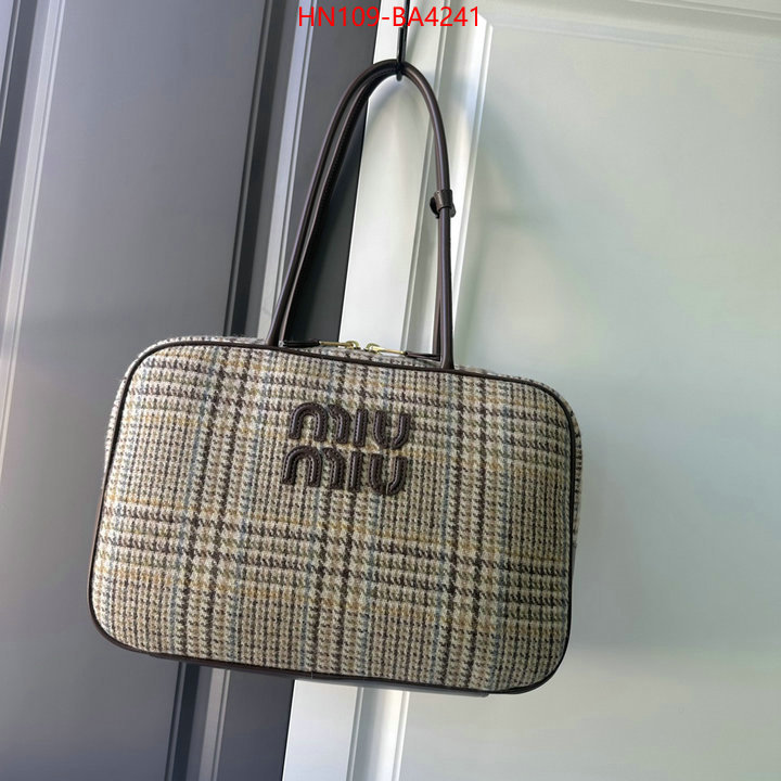 Miu Miu Bags(4A)-Handbag- online shop ID: BA4241 $: 109USD,