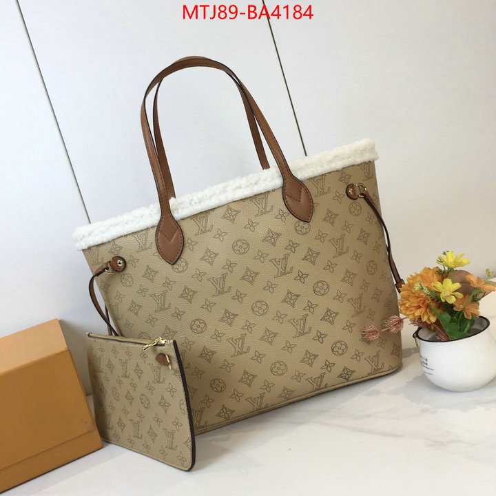 LV Bags(4A)-Neverfull- designer replica ID: BA4184 $: 89USD,