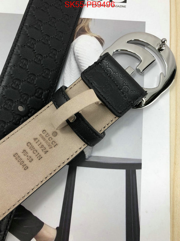 Belts-Gucci top fake designer ID: PB9496 $: 55USD