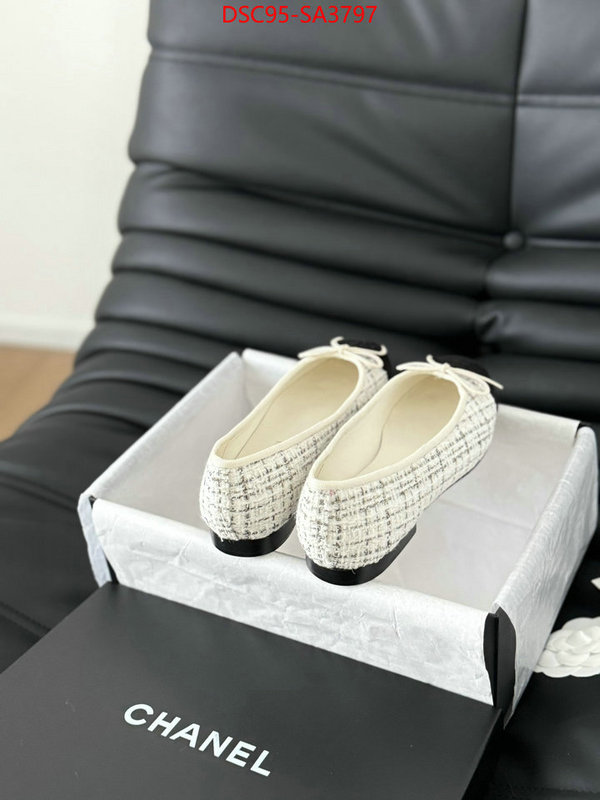 Women Shoes-Chanel we provide top cheap aaaaa ID: SA3797 $: 95USD