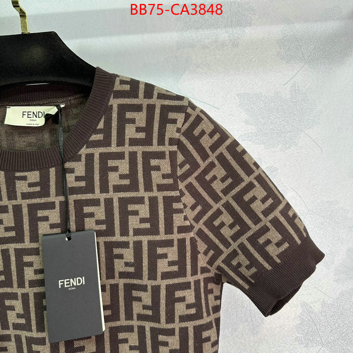 Clothing-Fendi what are the best replica ID:CA3848 $: 75USD