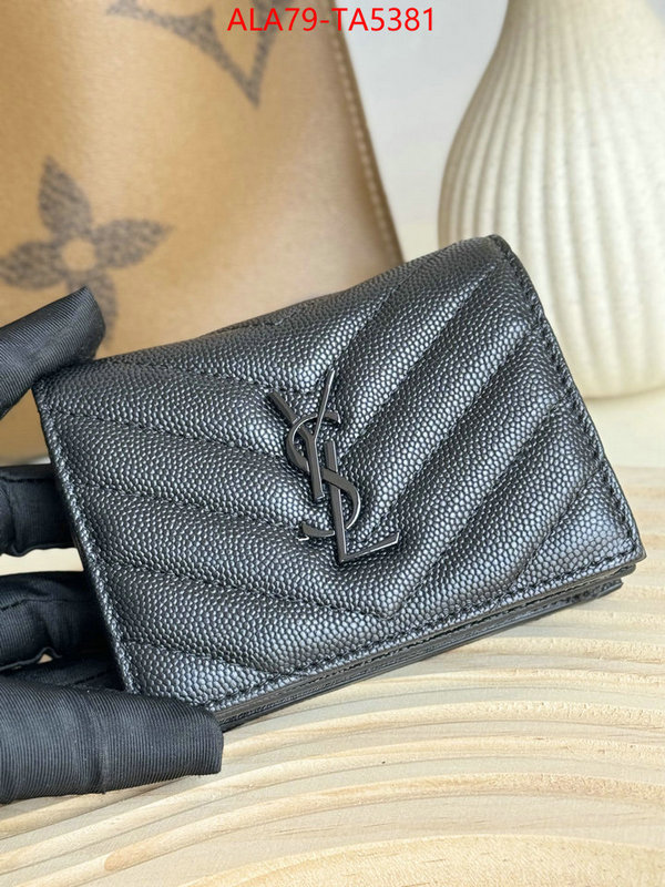 YSL Bags(TOP)-Wallet- find replica ID: TA5381 $: 79USD,