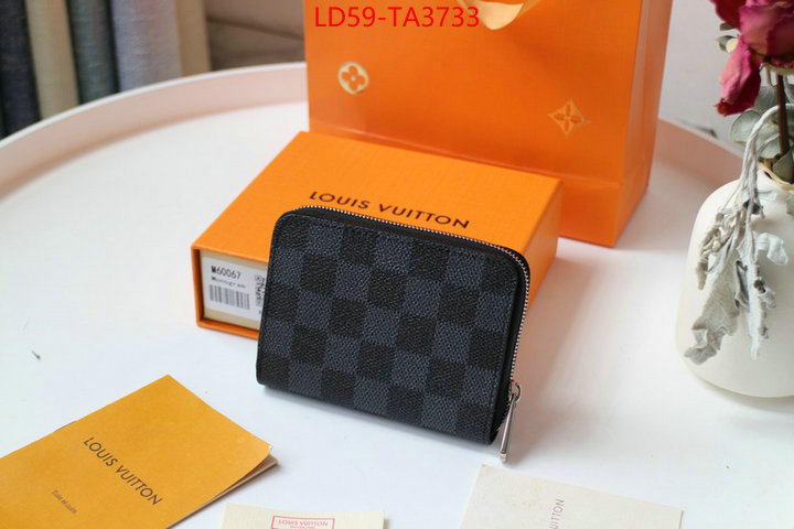 LV Bags(TOP)-Wallet 2024 perfect replica designer ID: TA3733 $: 59USD,