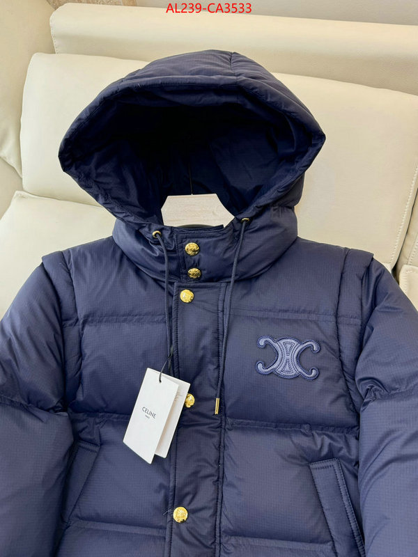 Down jacket Women-Celine designer 1:1 replica ID: CA3533 $: 239USD