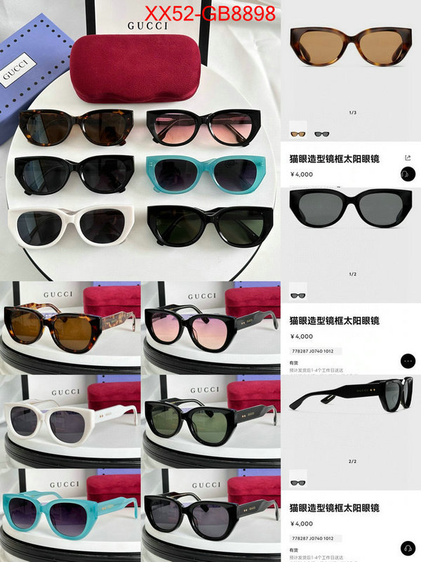 Glasses-Gucci top quality ID: GB8898 $: 52USD