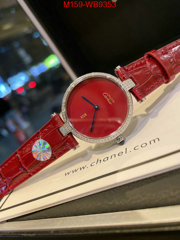 Watch(4A)-Cartier top quality fake ID: WB9353 $: 159USD