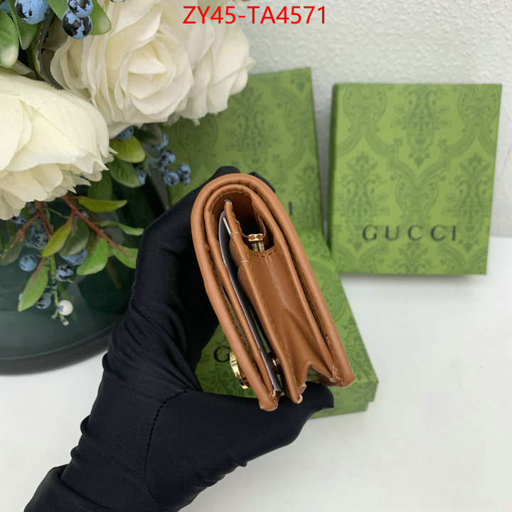 Gucci Bags(4A)-Wallet- 7 star quality designer replica ID: TA4571 $: 45USD,